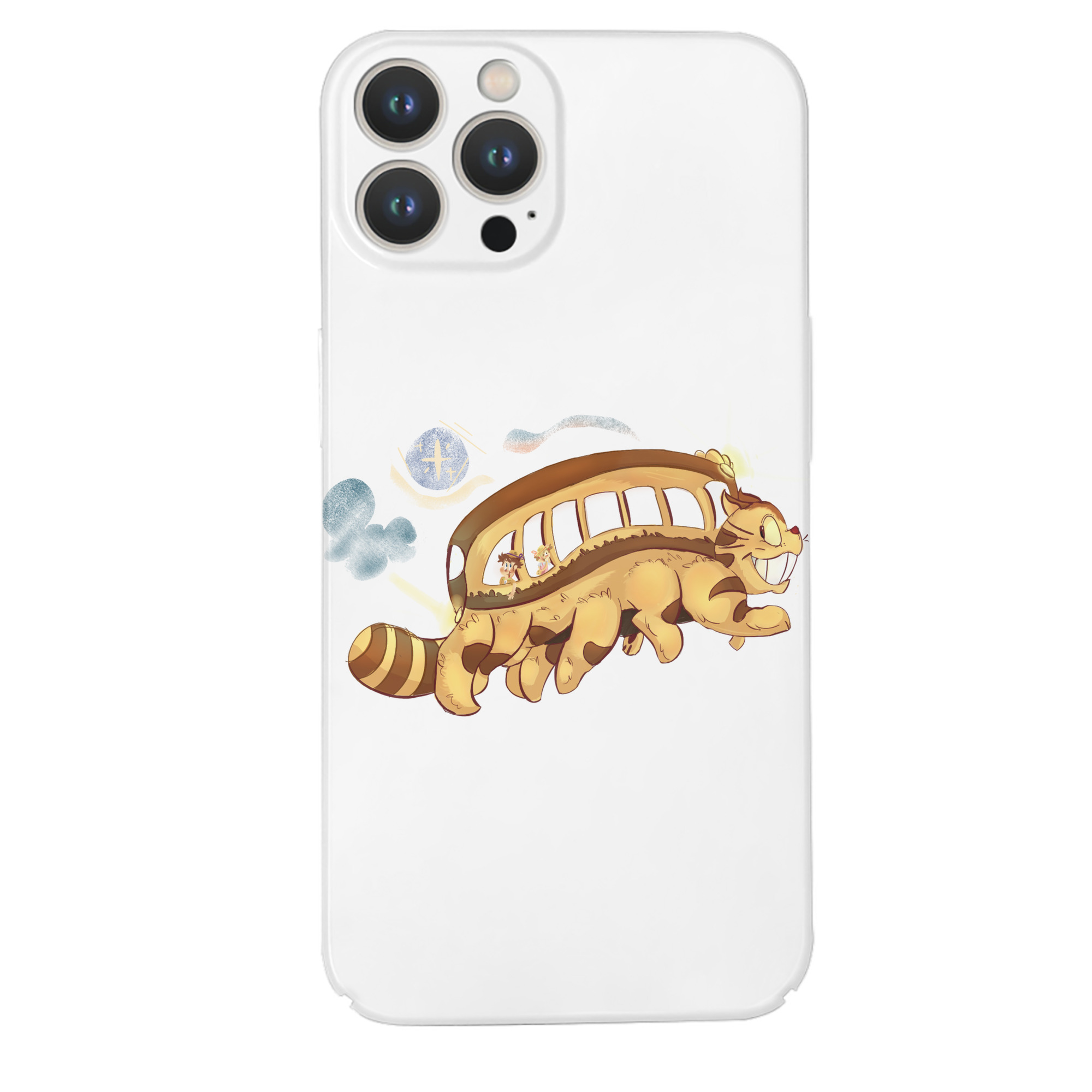 （画像用） となりのトトロ 草壁メイ 草壁サツキ My Neighbor Totoro Satsuki Kusakabe Mei Kusakabe 【iPhone 14シリーズ対応】ハードケース